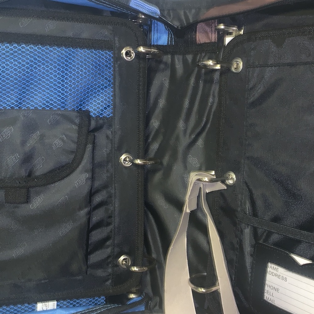 0801 Case It Rip Cord Cinch Pocket Binder Case - Picture 15 of 16